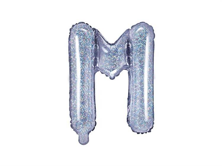 Balon foliowy M holograficzny 35cm 1szt FB2H-M-018