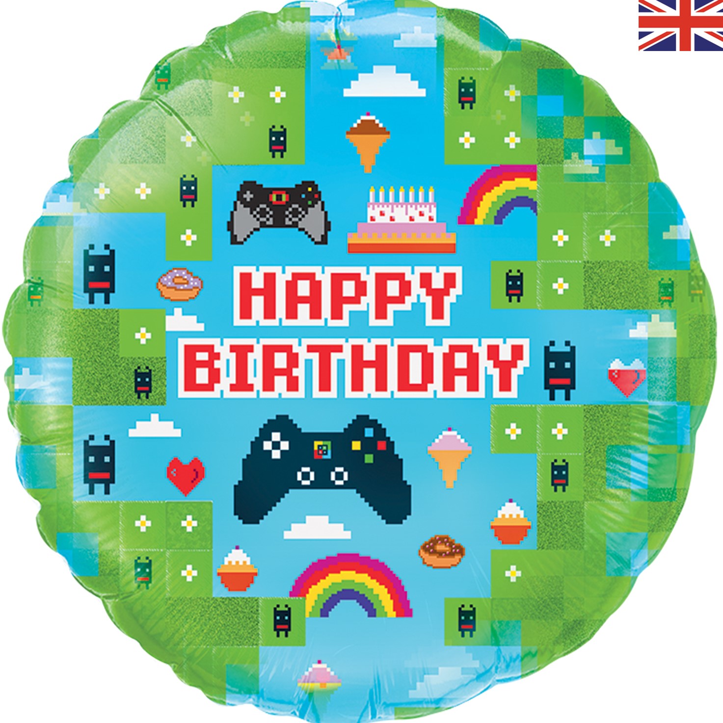 Balon Blox Game Birthday 46 cm