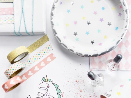 Taśma dekoracyjna samoprzylepna 4szt, mix