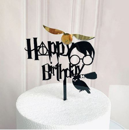 Topper na tort urodzinowy Harry Potter