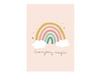 Blok rysunkowy A4 Tęcza z białymi kartkami, 50 kartek