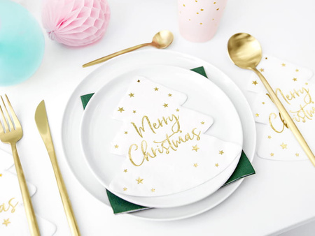 Serwetki choinka merry christmas 20 sztuk