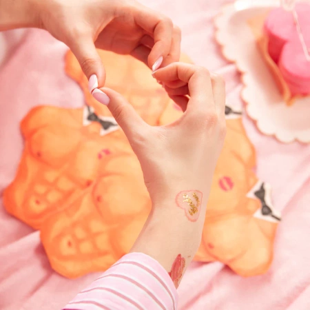 Tatuaże zmywalne Bride to Be, 19 szt.