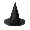 Kapelusz czarownicy Halloween czarny 38x32cm