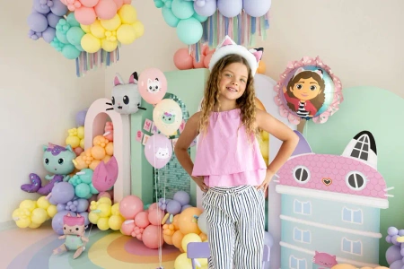 Balony Koci Domek Gabi, 30cm/6szt