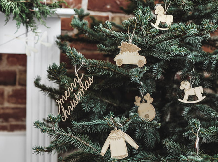 Zawieszki dekoracyjne Święta, mix