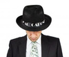 Kapelusz Al Capone, czarny