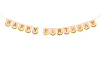 Baner Happy Birthday Konie, 13 x 150 cm