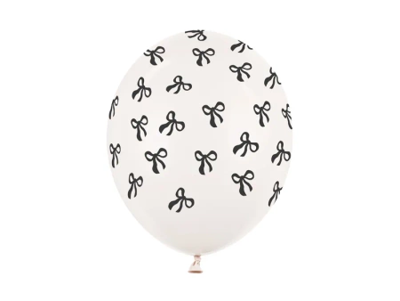 Balony Kokardki, Pastel Off-white, 30cm/1szt