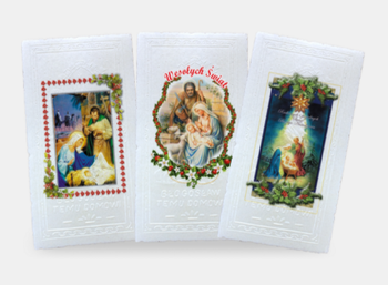 Opłatki wigilijne, zestaw