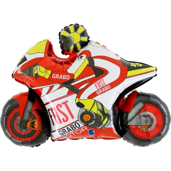 Balon foliowy Motor czerwony 30cali 76cm
