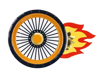 Talerzyki Koło, 26.5x18 cm, mix