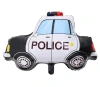 Balon foliowy Policja czarna 60x78cm