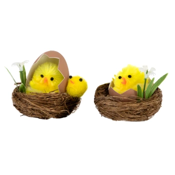 Kurczaczki w koszyczkach i skorupce 2 szt.