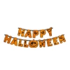 Baner Happy Halloween z dynią pomarańczowy 185cm