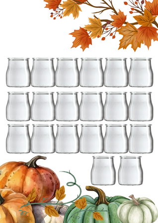 Słoiczki do deserów przekąsek 150ml 20 sztuk