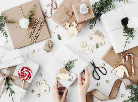 Zawieszki dekoracyjne Święta, mix