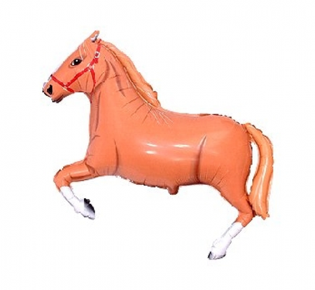 Balon foliowy koń w galopie, 61 cm