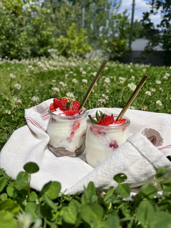 Słoiczki do Deserów Przekąsek 120ml 10szt