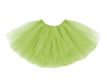 Spódniczka tiulowa Tutu, jasnozielona, 80 x 34cm