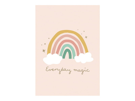 Blok rysunkowy A4 Tęcza z białymi kartkami, 50 kartek