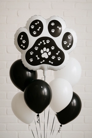 Balon foliowy Łapka 49x50cm