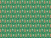 Papier do pakowania - Dziadek do orzechów, 70x200 cm