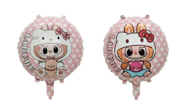 Balon foliowy Labubu dwustronny 45cm