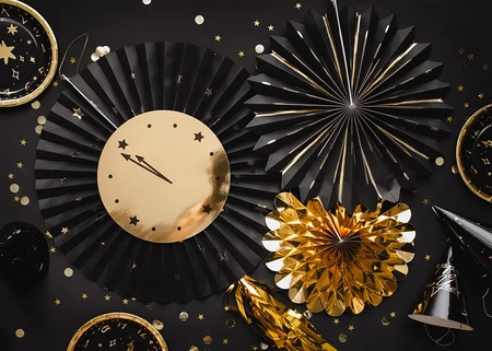 Rozety dekoracyjne Zegar, 26-43 cm, mix