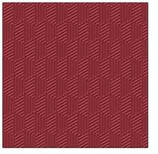Serwetki Inspiration Texture dark red 20 szt
