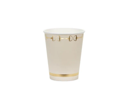 Kubeczki Strzemiona, beż, 220 ml