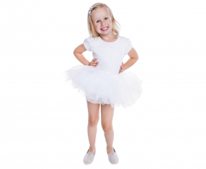 Spódniczka tiulowa Tutu, biała, 56-70 cm x 23cm