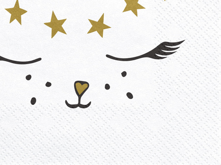 Serwetki we wzór kotek