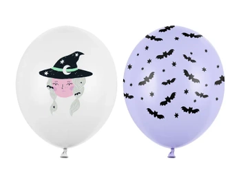 Balony 30 cm, Witch, mix 2 szt.