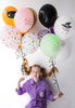 Balony gumowe na Halloween, Hocus Pocus, 2 wzory, 30 cm