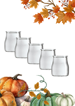 Słoik, słoiczki do deserów 150ml 5 sztuk