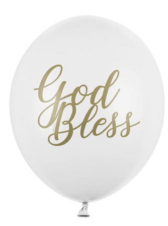 Balon God Bless, 30 cm