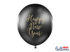 Balony 30cm, Happy New Year, Pastel Black