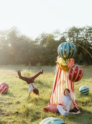 Balon foliowy Piłka w gwiazdki, 75 cm, zielony