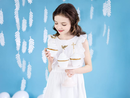 Dekoracje do muffinek I Komunia Święta, 8,5-11cm