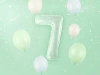 Balon foliowy Cyfra ''7", 86cm, zieleń