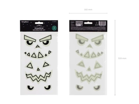 Żelowe naklejki na Dynię