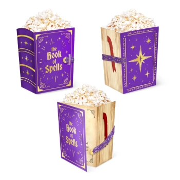 Pudełko na popcorn Andrzejki 3 szt.