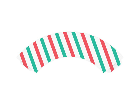 Papilotki na muffinki merry christmas 6 sztuk