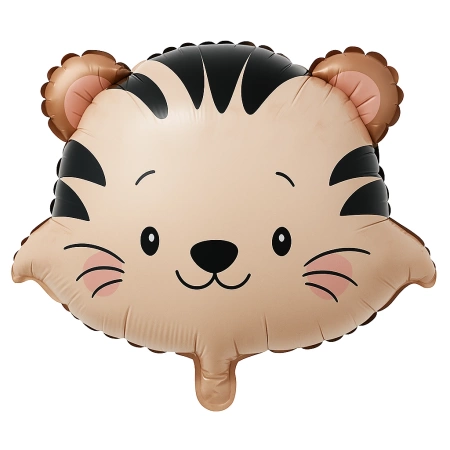 Balon foliowy Tygrys 55x50cm