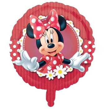 Balon foliowy Myszka Minnie Happy Birthday 45cm