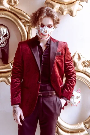 Maska Czaszka, 16.5x14cm, mix