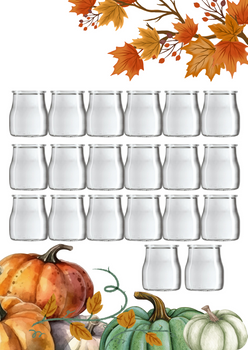 Słoiczki do deserów przekąsek 150ml 20 sztuk