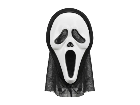 Maska Halloween z kapturem, 18x31cm
