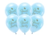 Balony Eco 33 cm, Chrzest Święty, błękit 6szt
